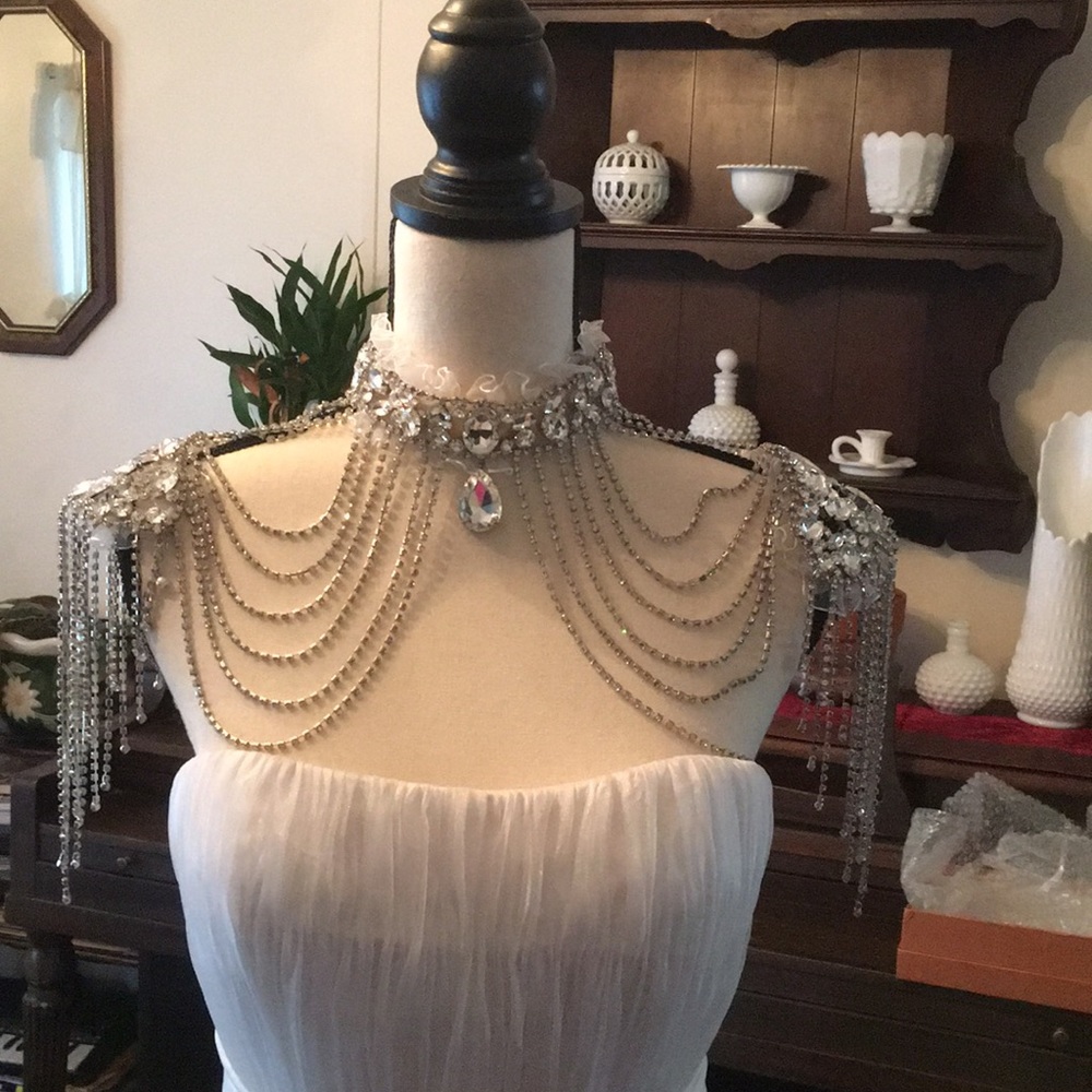 Shoulder necklace, - Picture 2 of 6